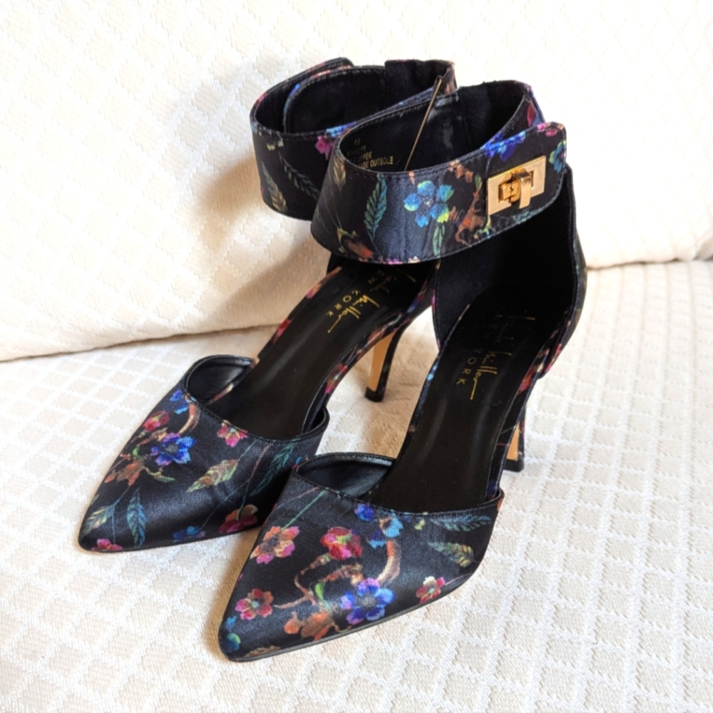 Nicole Miller New York Elegant Floral Shoes